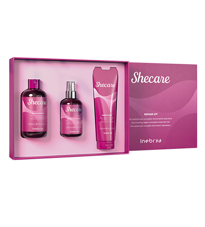 Set për kujdes flokësh Inebrya Shecare, 300 ml + 250 ml + 200 ml