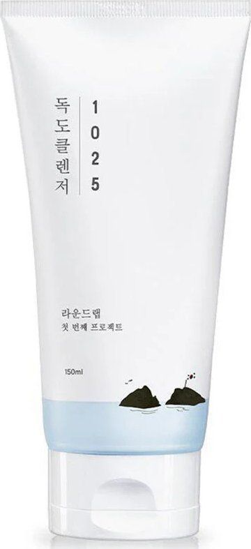 Pastrues fytyre Round Lab 1025 Dokdo Cleanser, 150ml, pH i balancuar, i bardhë
