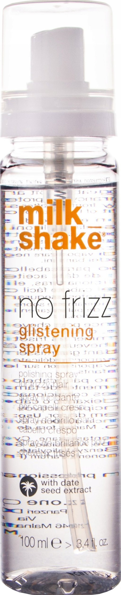 Sпреј за коса Milkshake No Frizz Glistening, против статички електрицитет, 100ml