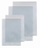 Dosje plastike transparente Esselte Clear Folder A4, set 100 copë, transparente