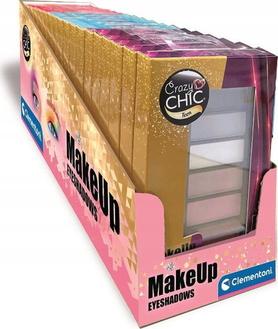 Paletë hijesh sysh Crazy Chic Eyeshadow Palette 18851, shumëngjyrëshe