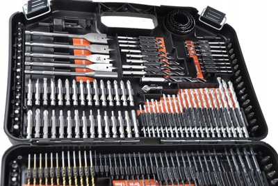 Set me shpuese dhe bita Geko G38112, 246 copë