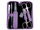 Set manikyri Credo Sollingen Summer Zipper 5 Lilac, 5 pjesë