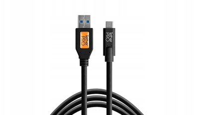 Kabllo TetherTools TetherPro USB 3.0 në USB-C, 4.6m, e zezë