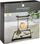 Set dekorativ Atmosphera Jardin Zen, tabaka me rërë, figurë Buddha dhe gong, i zi