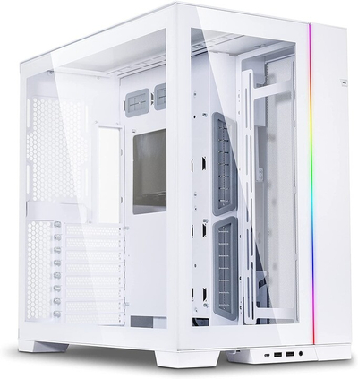 Kasë kompjuteri LIAN-LI O11 Dynamic EVO, e bardhë