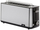 Toaster Braun HT1610BK, trup çelik inox, me funksion shkrirjeje, ngjyrë e zezë