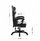 Karrige gaming Force 3.7, ergonomike, me jastëkë, gri blu e bardhë