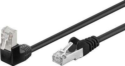 Kabllo rrjeti Wentronic Goobay CAT 5e, 2 m, F UTP, e zezë