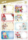Stickerë për dhurata MFP Christmas Children 1240860, set me 16 copë, me motive festive shumëngjyrëshe