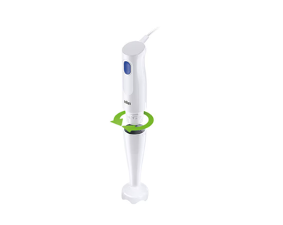 Blender dore Braun MultiQuick 1 MQ10.000PWH, 450W, i bardhë
