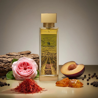 Parfum Swiss Arabian Enigma of Taif, Extrait de Parfum, aromë orientale lulesh, ari