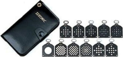 Set slajdesh për matës drite Sekonic 401805, 11 slajde, me kuti mbrojtëse