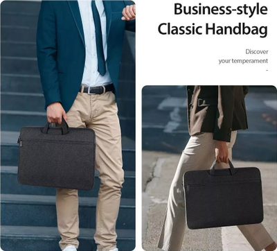 Çantë laptopi Dux Ducis LBTC, 15.5-16", horizontale, blu navy