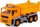 Lodër kamion me rimorkio Polesie Dump Truck, 34.5cm, plastikë, shumëngjyrëshe