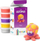 Set plasteline Hey Clay Oktapod Tm Toys, 3 kanaçe, shumëngjyrëshe