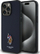 Husë telefoni US Polo Embroidered DH Color, për iPhone 15 Pro Max 6.7", polikarbonat, blu navy