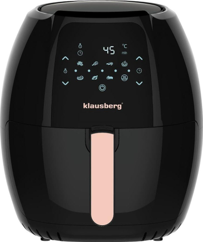 Фритеза без масло Klausberg KB 7572, 1800W, 12 во 1, црна