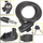 Катанец за велосипед Protection Folding Lock K02304, 12x1200mm, со клуч, црн