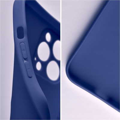 Калуш за телефон Forcell Soft за iPhone 16 Pro Max, силикон, темно морнарска сина