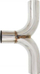 Tub shkarkimi TurboWorks Y-pipe, 63 mm, 180°, inox