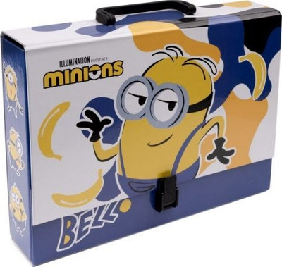 Dosje me dorezë Beniamin Minions, A4, karton i fortë, shumëngjyrëshe