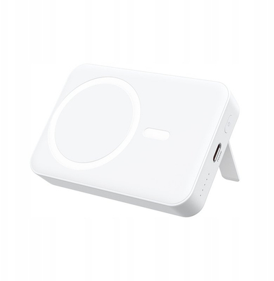 Power bank Bwoo MagSafe Power Series, 10000mAh, 20W, i bardhë