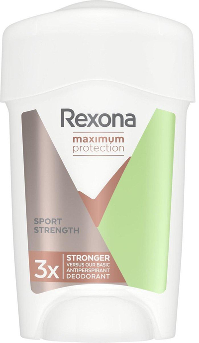 Deodorant Rexona Cream Maximum Protection Sport Strength, 45 ml