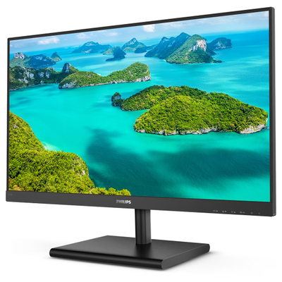Monitor Philips E Line, 23.8", 2560 x 1440, 2K Ultra HD, 75 Hz, i zi