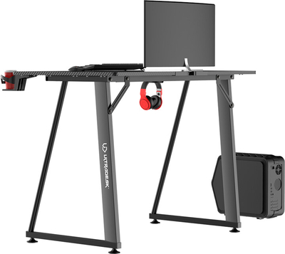 Tavolinë gaming Ultradesk Enter V2, e zezë