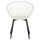 Kolltuk Ariadne 63x56x80Hcm (HM8001.21), bardhë/ zezë