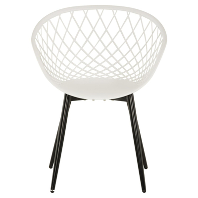 Kolltuk Ariadne 63x56x80Hcm (HM8001.21), bardhë/ zezë