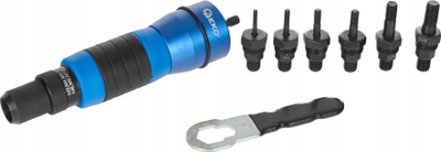 Adapter për arra rivi, M3–M10, metal
