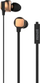 Kufje me tela Metallix Earphones 303789, me mikrofon, ngjyrë gold