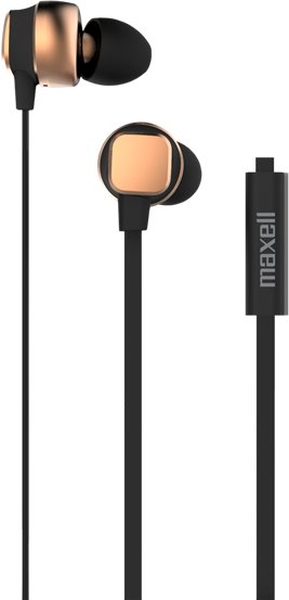Kufje me tela Metallix Earphones 303789, me mikrofon, ngjyrë gold