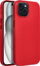 Mbrojtëse telefoni Leather Case për iPhone 15, eko lëkurë, e kuqe