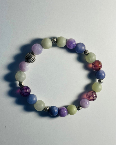 Byzylyk për femra Dar Chakra Florite, shumëngjyrësh