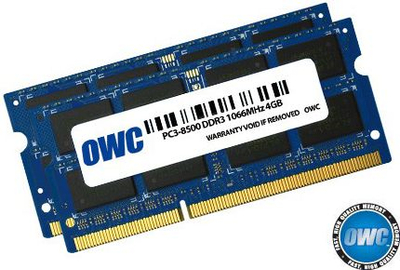 Меморија РАМ OWC DDR3 SODIMM, 8GB, 1066MHz, CL7