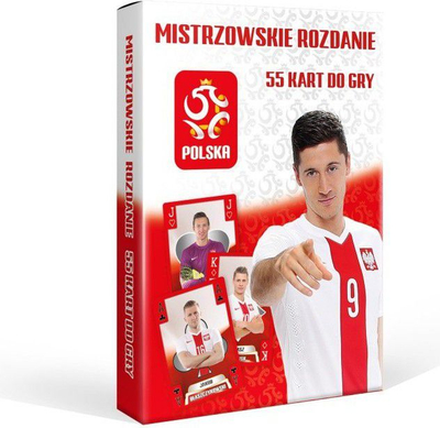 Letra loje Cartamundi PZPN Poker, standard, me figura lojtarësh