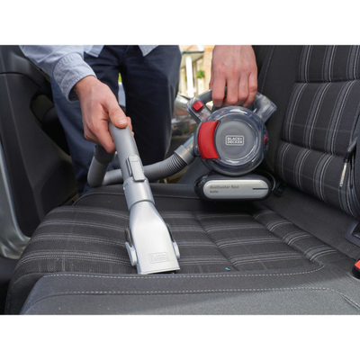 Fshesë dore për makina Black and Decker PD1200AV, 12V, me kabllo, gri