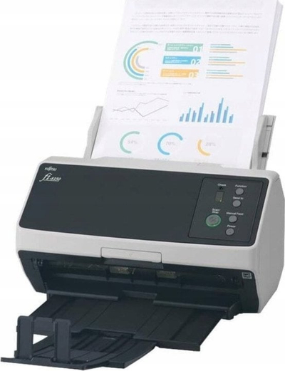 Скенер за документи Fujitsu FI-8150, A4, 600x600 DPI, црно-сива