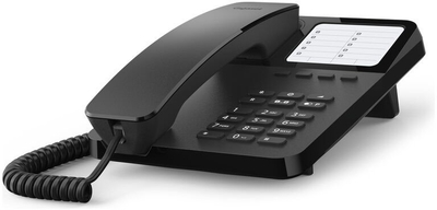 Telefon fiks Gigaset DESK 400, analog, me kabllo, i zi