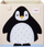 Kuti palosëse lodrash 3 Sprouts Arctic Penguin, material tekstili, për rafte, bezhë