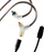 Kabllo audio Kinera GRAMR, MMCX me mikrofon, adapter USB C, transparente