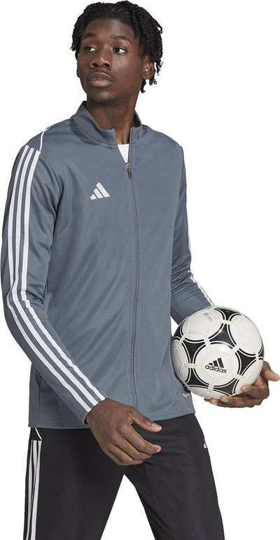 Xhaketë sportive Adidas Tiro 23 League HS3504, për burra, me Aeroready, gri