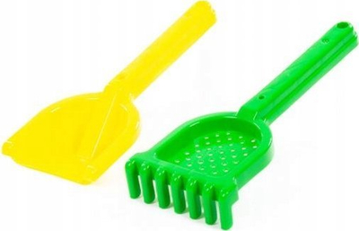 Set lodrash rëre Shovel Rake 565, lopatë edhe grabujë, 31cm, shumëngjyrësh