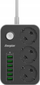 Shirit rryme Energizer EPB2500W01EU, 4x AC, 4x USB A, 2m, i bardhë