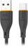 Kabllo USB në USB C Miccell VQ D06, 2.4A, 1m, e zezë