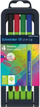 Set stilolapsash fineliner Schneider Line-Up, 0.4mm, 4 copë, ngjyra përzjer