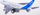 Lodër avion pasagjerësh Civil Aviation 1210, me mekanizëm pull back, metal edhe plastikë, gri me të bardhë